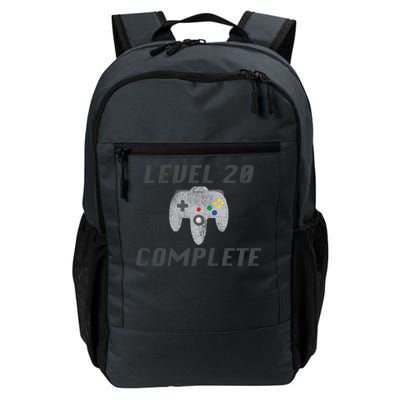 Level 20 Complete 20th Birthday Daily Commute Backpack