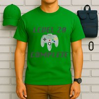 Level 20 Complete 20th Birthday T-Shirt