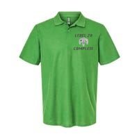 Level 20 Complete 20th Birthday Softstyle Adult Sport Polo