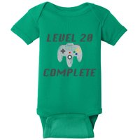 Level 20 Complete 20th Birthday Baby Bodysuit