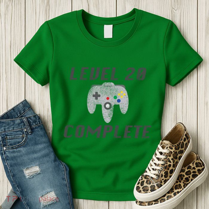 Level 20 Complete 20th Birthday Women's T-Shirt