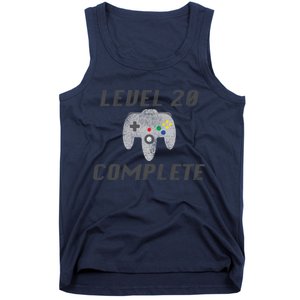 Level 20 Complete 20th Birthday Tank Top