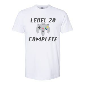 Level 20 Complete 20th Birthday Softstyle CVC T-Shirt