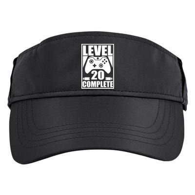 Level 20 Complete Gaming 20th Birthday Adult Drive Performance Visor