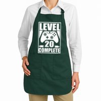 Level 20 Complete Gaming 20th Birthday Apron