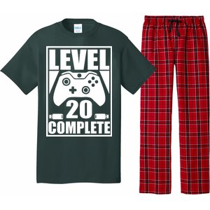 Level 20 Complete Gaming 20th Birthday Pajama Set