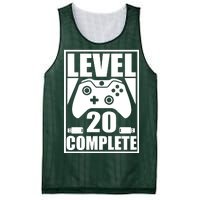 Level 20 Complete Gaming 20th Birthday Mesh Reversible Basketball Jersey Tank