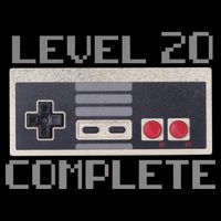 Level 20 Complete Retro Gamer 20th Birthday Wool Snapback Cap