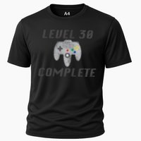 Level 30 Complete 30th Birthday Cooling Performance Crew T-Shirt