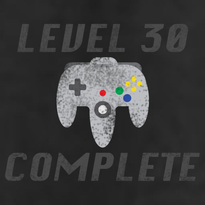Level 30 Complete 30th Birthday Adult Drive Performance Visor