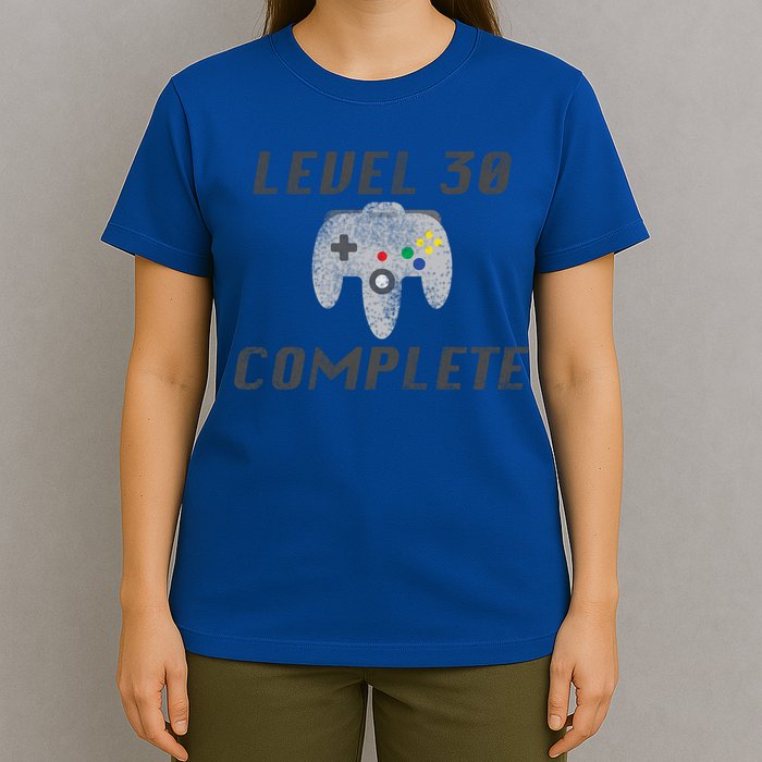 Level 30 Complete 30th Birthday T-Shirt