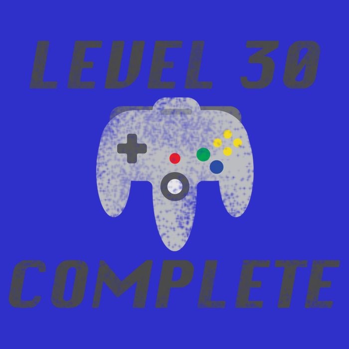Level 30 Complete 30th Birthday T-Shirt