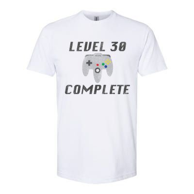 Level 30 Complete 30th Birthday Softstyle® CVC T-Shirt