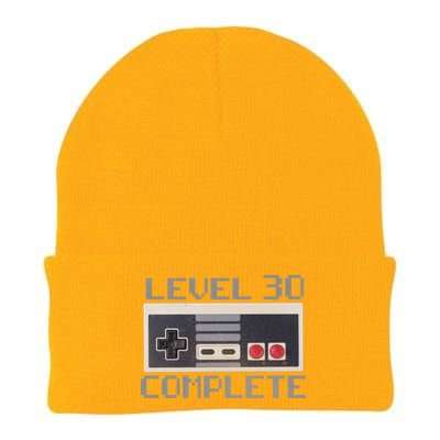 Level 30 Complete Retro Gamer 30th Birthday Knit Cap Winter Beanie