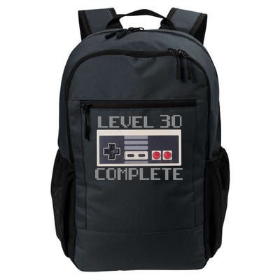 Level 30 Complete Retro Gamer 30th Birthday Daily Commute Backpack