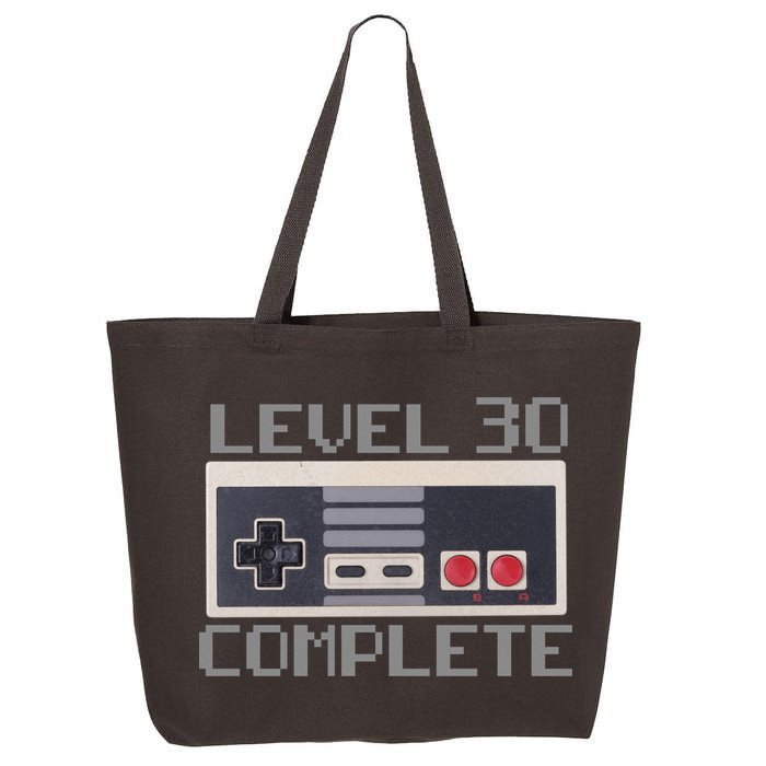 Level 30 Complete Retro Gamer 30th Birthday 25L Jumbo Tote