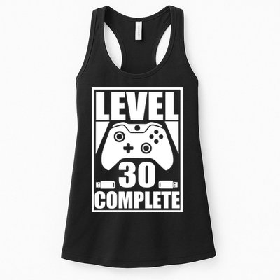 Level 30 Complete Video Gamer 30th Birthday Womens Tank Top
