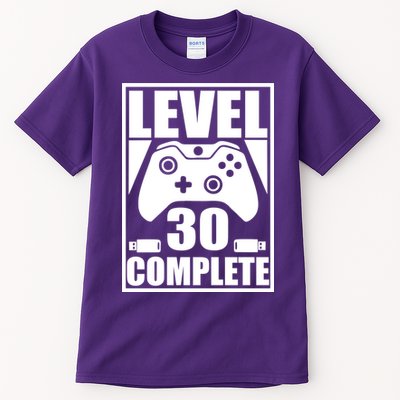 Level 30 Complete Video Gamer 30th Birthday Tall T-Shirt