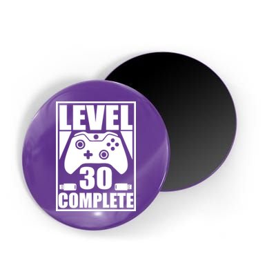 Level 30 Complete Video Gamer 30th Birthday Magnet