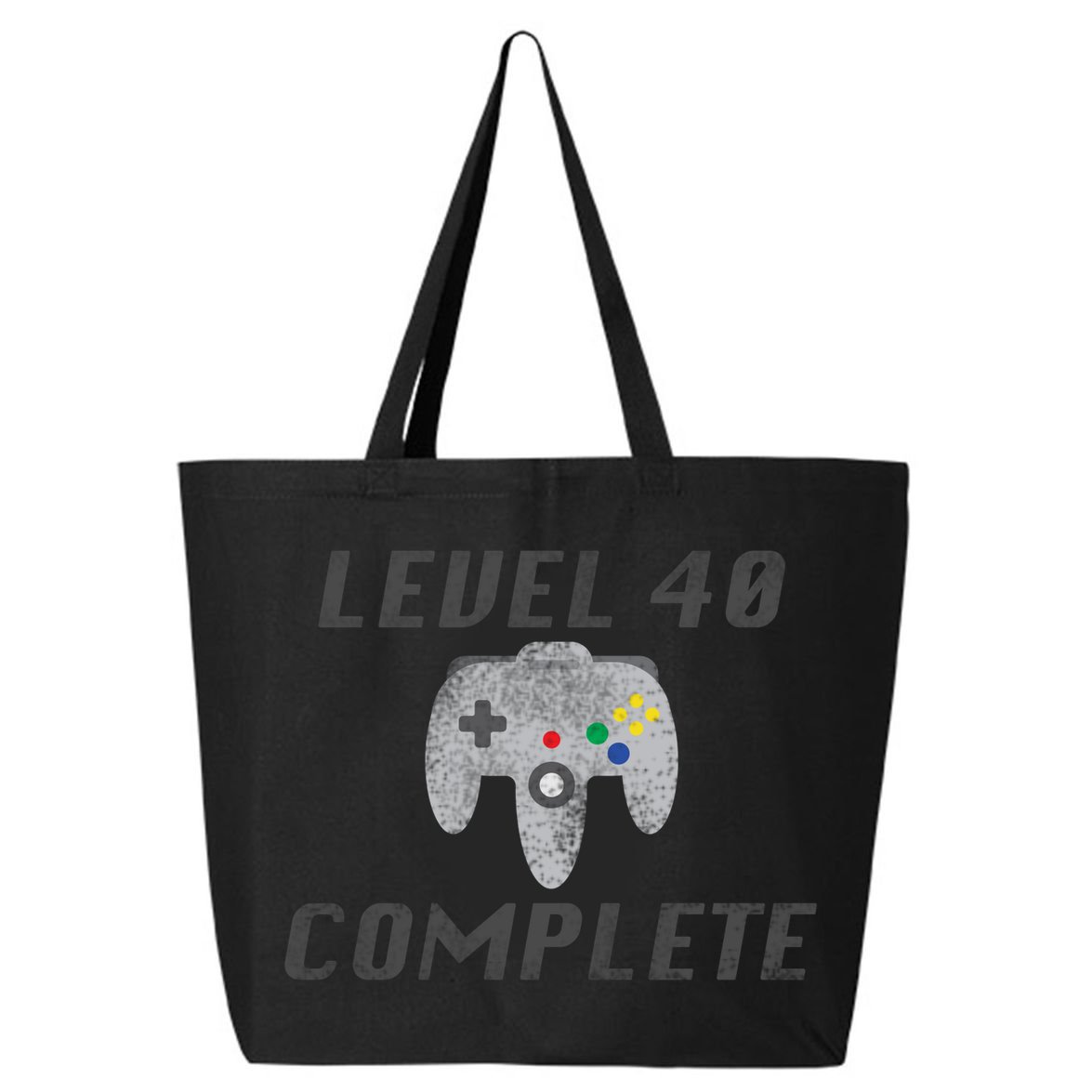 Level 40 Complete 40th Birthday 25L Jumbo Tote
