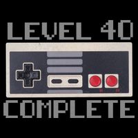 Level 40 Complete Retro Gamer 40th Birthday Impact Tech Backpack