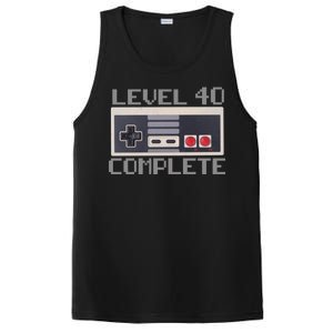 Level 40 Complete Retro Gamer 40th Birthday PosiCharge Competitor Tank