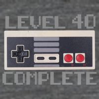 Level 40 Complete Retro Gamer 40th Birthday Backpack