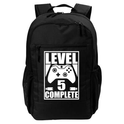 Level 5 Complete Video Gamer 5th Birthday Backpack