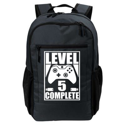 Level 5 Complete Video Gamer 5th Birthday Daily Commute Backpack