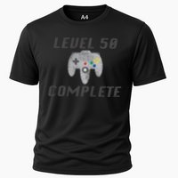 Level 50 Complete 50th Birthday Cooling Performance Crew T-Shirt