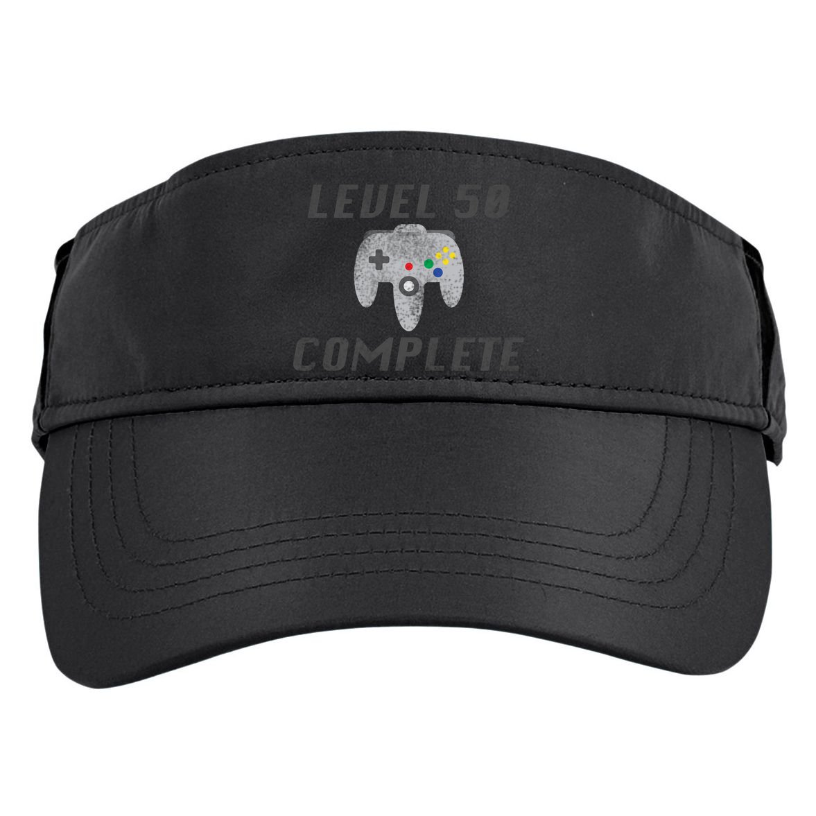 Level 50 Complete 50th Birthday Adult Drive Performance Visor