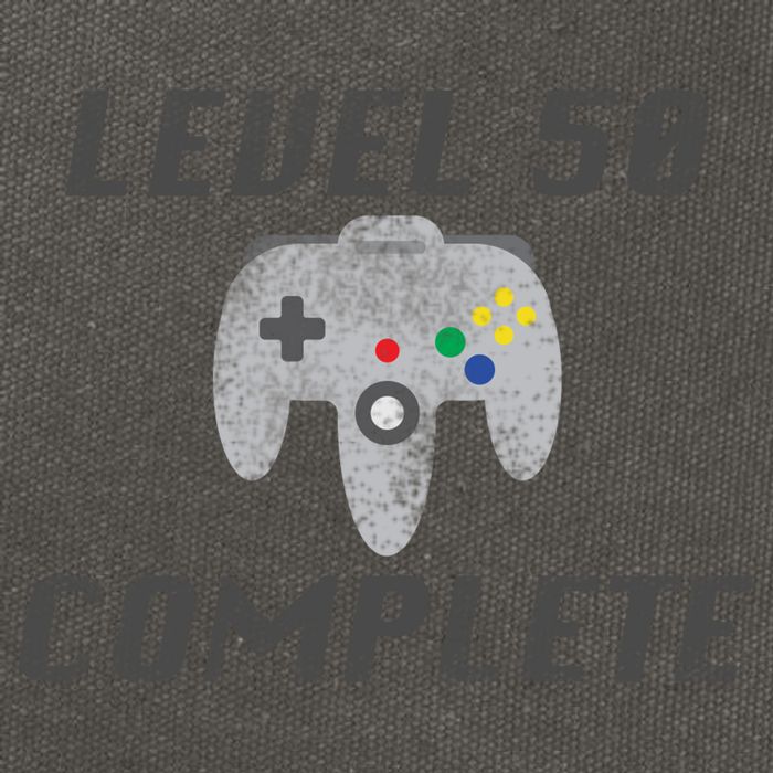 Level 50 Complete 50th Birthday Cotton Canvas Backpack