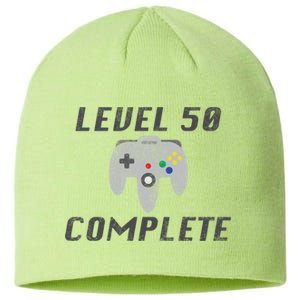 Level 50 Complete 50th Birthday Sustainable Beanie