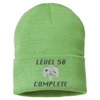 Level 50 Complete 50th Birthday Sustainable Knit Beanie