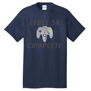 Level 50 Complete 50th Birthday Tall T-Shirt