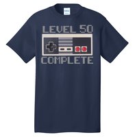 Level 50 Complete Retro Gamer 50th Birthday Tall T-Shirt