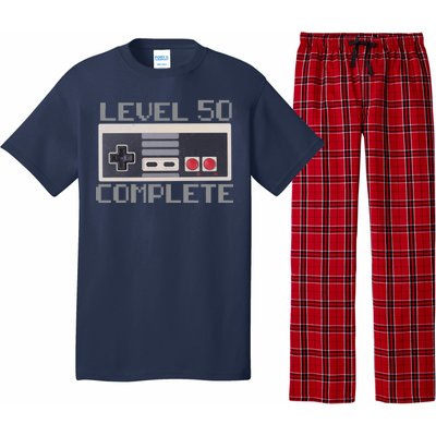 Level 50 Complete Retro Gamer 50th Birthday Pajama Set