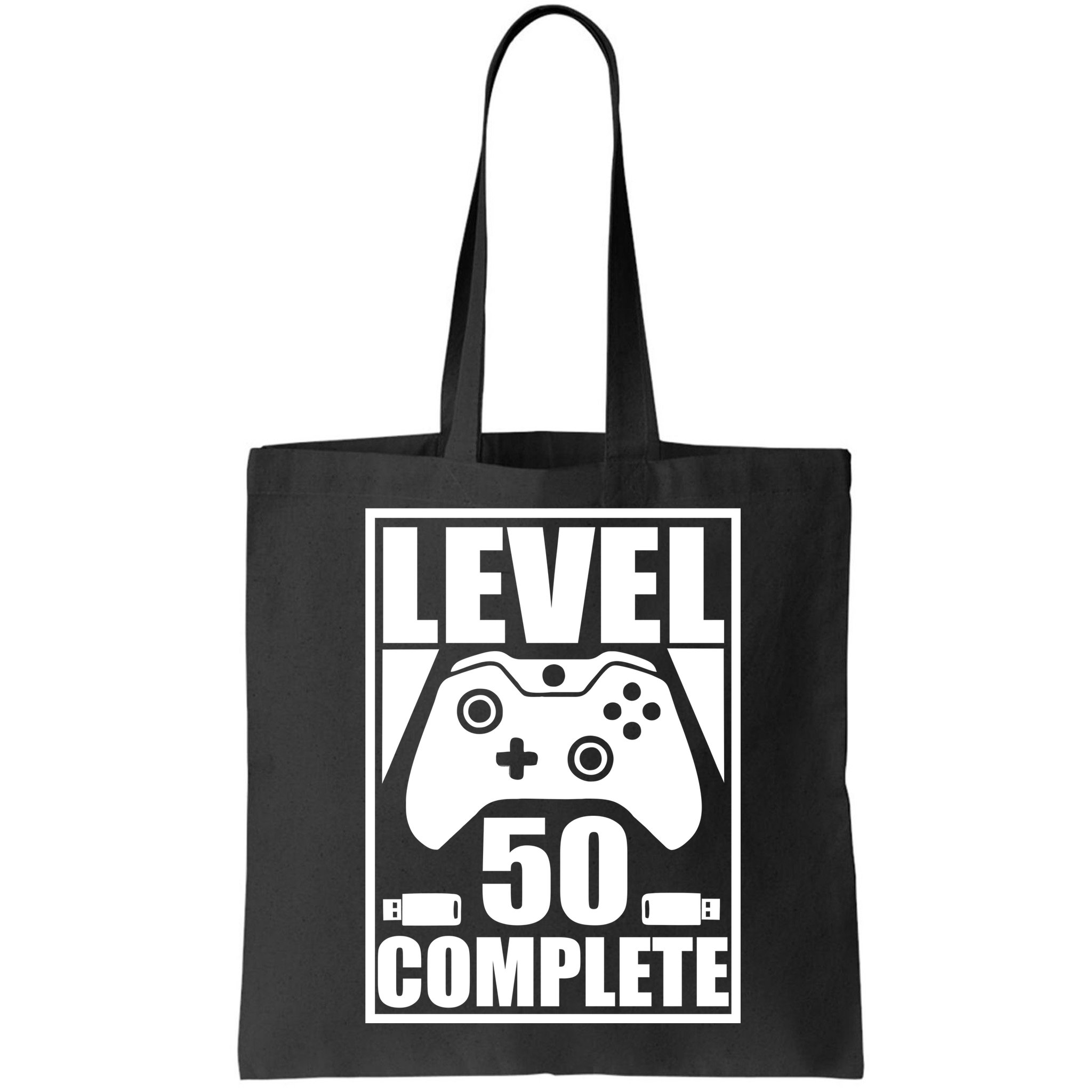 Level 50 Complete Video Gamer 50th Birthday Bag