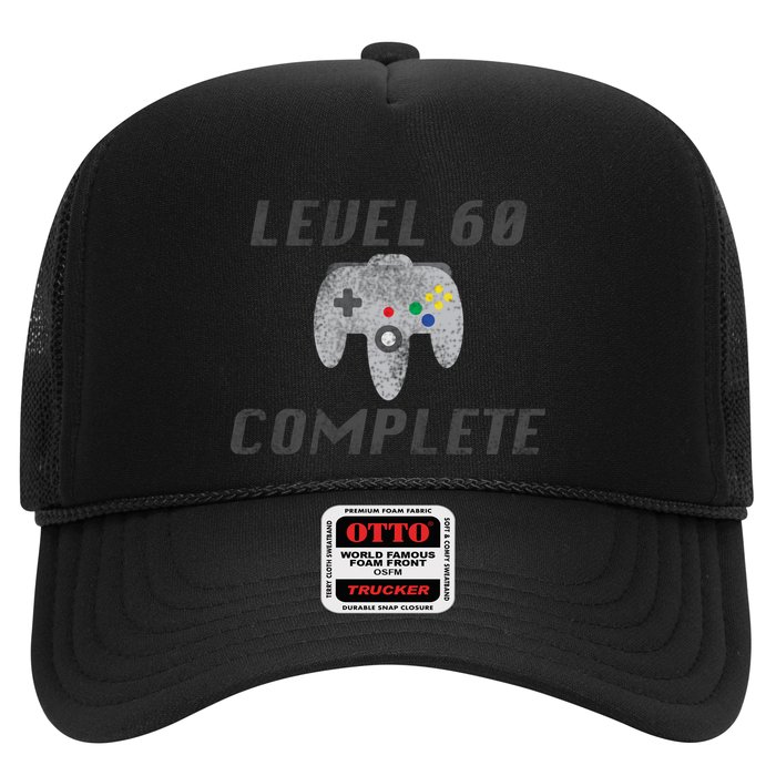 Level 60 Complete 60th Birthday Trucker Hat