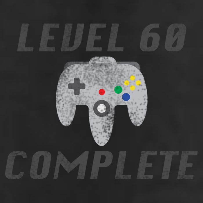 Level 60 Complete 60th Birthday Trucker Hat