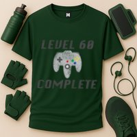 Level 60 Complete 60th Birthday Cooling Performance Crew T-Shirt