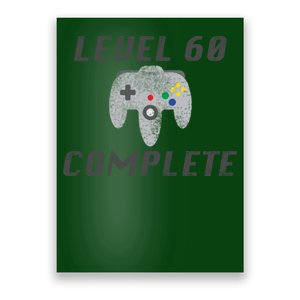 Level 60 Complete 60th Birthday Poster