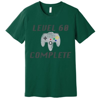 Level 60 Complete 60th Birthday Premium T-Shirt