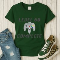 Level 60 Complete 60th Birthday Womens T-Shirt