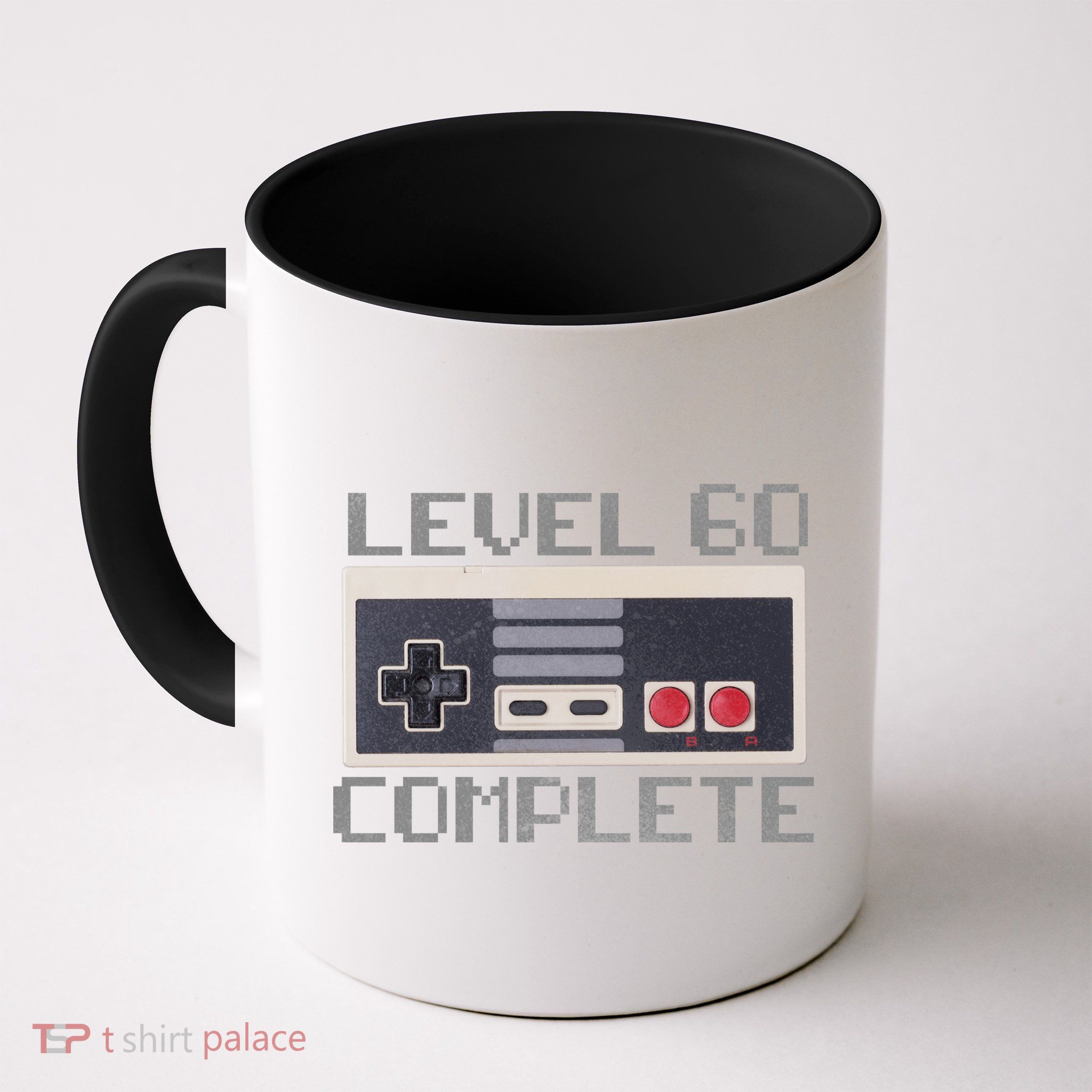 Level 60 Complete Retro Gamer 60th Birthday Mug