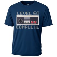 Level 60 Complete Retro Gamer 60th Birthday Cooling Performance Crew T-Shirt