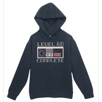 Level 60 Complete Retro Gamer 60th Birthday Urban Pullover Hoodie