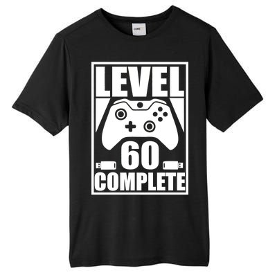 Level 60 Complete Video Gamer 60th Birthday Tall Fusion ChromaSoft Performance T-Shirt