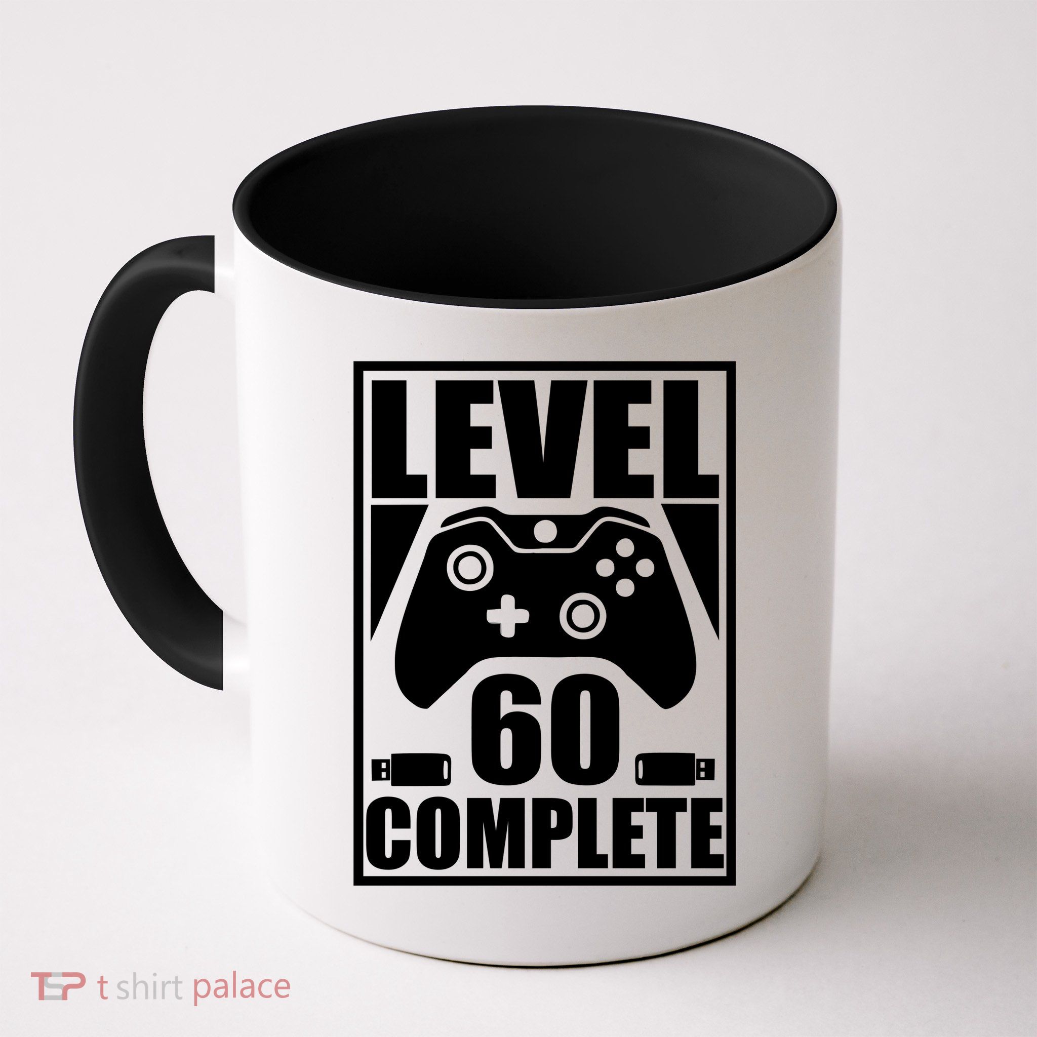 Level 60 Complete Video Gamer 60th Birthday Mug