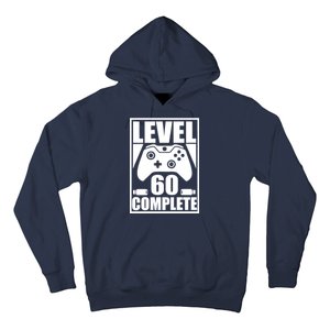 Level 60 Complete Video Gamer 60th Birthday Hoodie